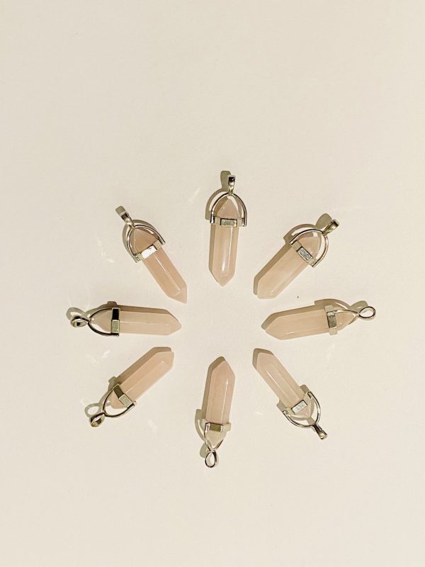 Rose Quartz Pendulums